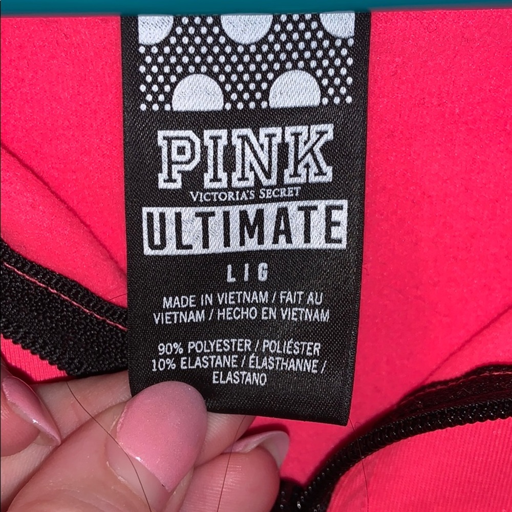 Pink half zip sweatshirt! - Picture 4 of 4
